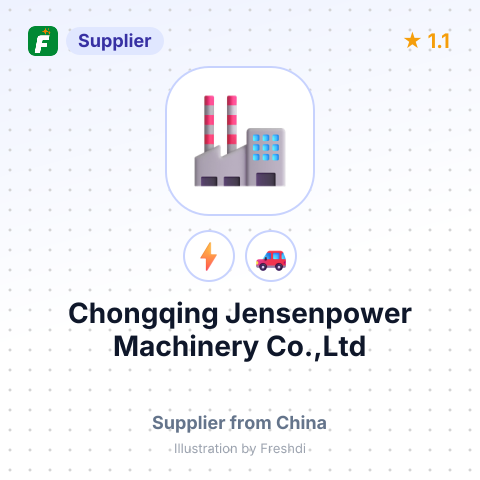 Chongqing Jensenpower Machinery Co.,Ltd – summary card, no photo uploaded yet