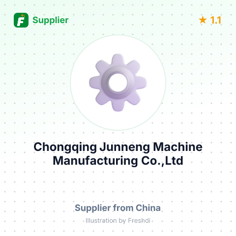 Chongqing Junneng Machine Manufacturing Co.,Ltd – summary card, no photo uploaded yet