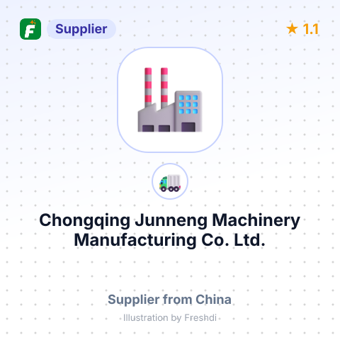 Chongqing Junneng Machinery Manufacturing Co. Ltd. – summary card, no photo uploaded yet