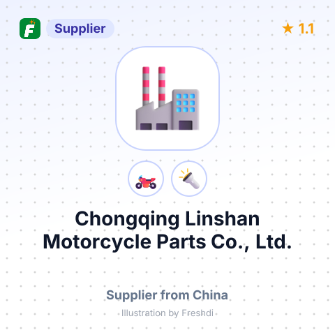 Chongqing Linshan Motorcycle Parts Co., Ltd. – summary card, no photo uploaded yet
