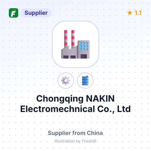 Chongqing NAKIN Electromechnical Co., Ltd – summary card, no photo uploaded yet