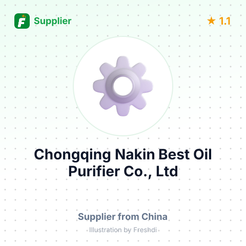 Chongqing Nakin Best Oil Purifier Co., Ltd – summary card, no photo uploaded yet