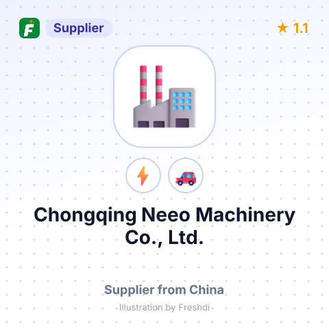 Chongqing Neeo Machinery Co., Ltd. – summary card, no photo uploaded yet