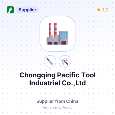 Chongqing Pacific Tool Industrial Co.,Ltd – summary card, no photo uploaded yet