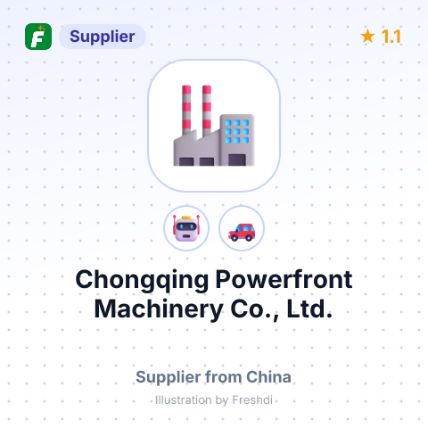 Chongqing Powerfront Machinery Co., Ltd. – summary card, no photo uploaded yet