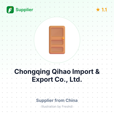 Chongqing Qihao Import & Export Co., Ltd. – summary card, no photo uploaded yet