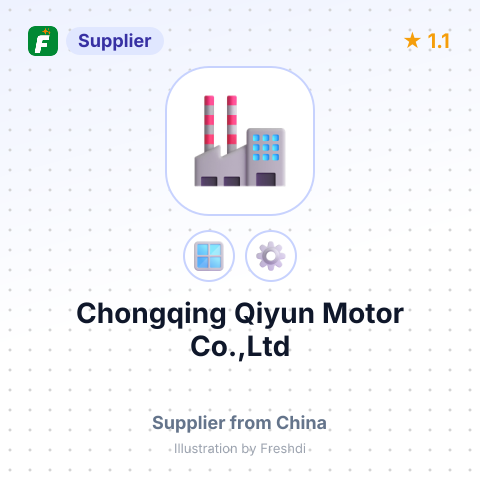 Chongqing Qiyun Motor Co.,Ltd – summary card, no photo uploaded yet