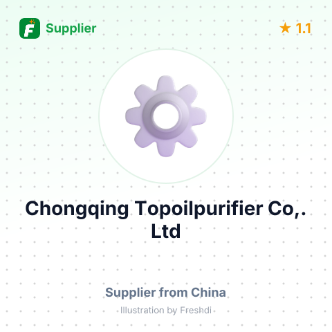 Chongqing Topoilpurifier Co,. Ltd – summary card, no photo uploaded yet