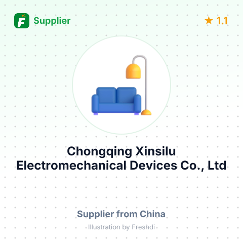 Chongqing Xinsilu Electromechanical Devices Co., Ltd – summary card, no photo uploaded yet