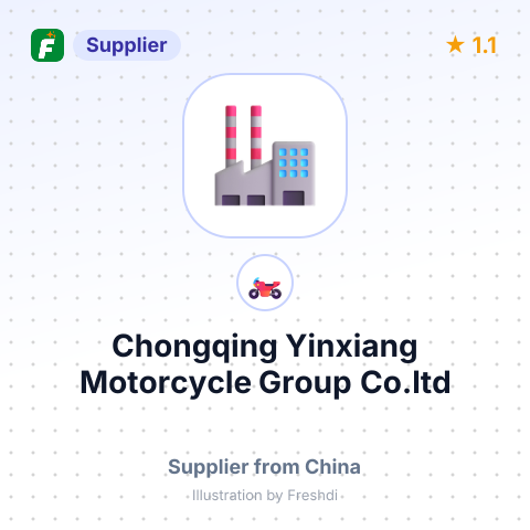 Chongqing Yinxiang Motorcycle Group Co.ltd – summary card, no photo uploaded yet