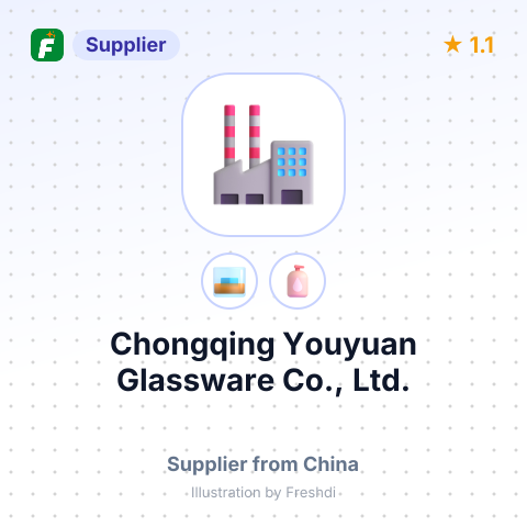 Chongqing Youyuan Glassware Co., Ltd. – summary card, no photo uploaded yet