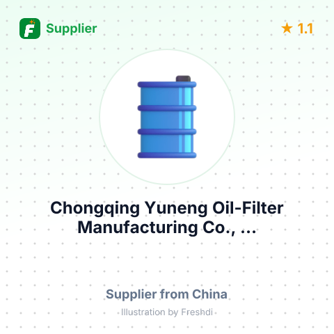 Chongqing Yuneng Oil-Filter Manufacturing Co., ... – summary card, no photo uploaded yet