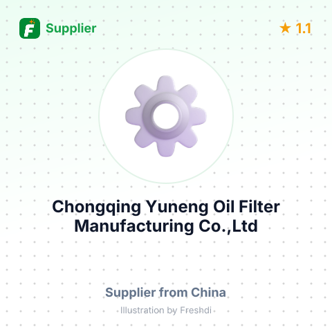 Chongqing Yuneng Oil Filter Manufacturing Co.,Ltd – summary card, no photo uploaded yet