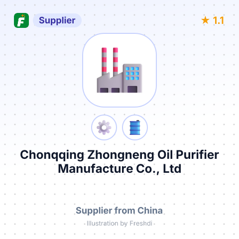 Chonqqing Zhongneng Oil Purifier Manufacture Co., Ltd – summary card, no photo uploaded yet