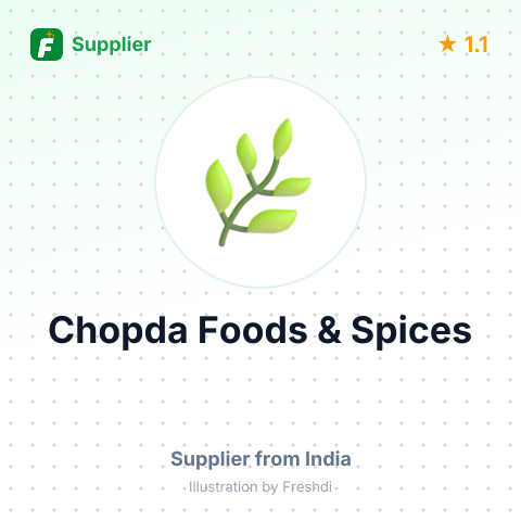 Chopda Foods & Spices  – summary card, no photo uploaded yet