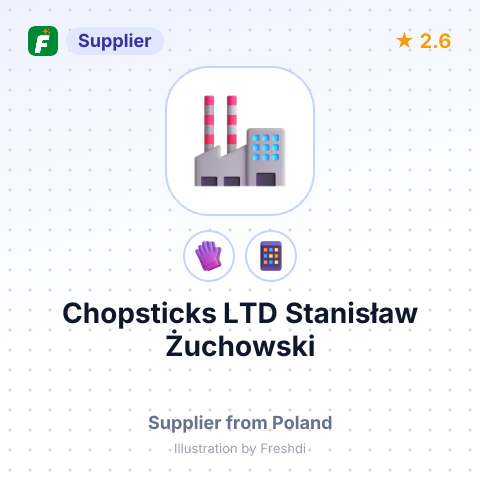 Chopsticks LTD Stanisław Żuchowski – summary card, no photo uploaded yet