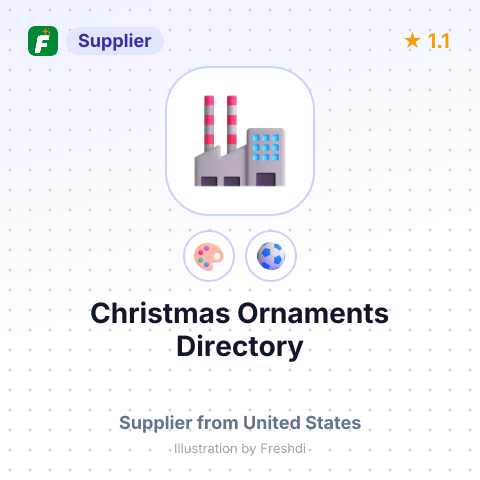 Christmas Ornaments Directory – summary card, no photo uploaded yet