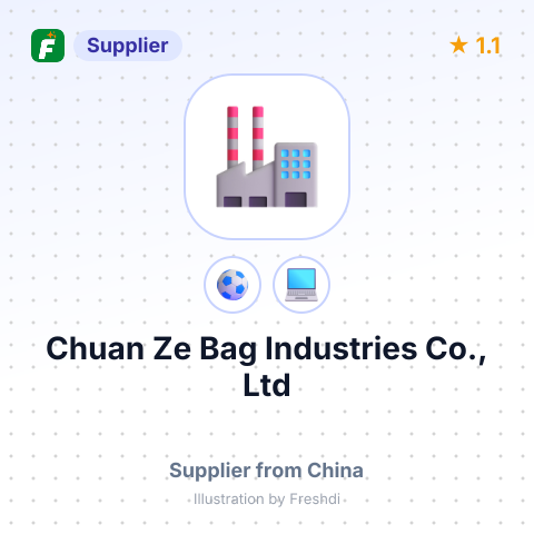 Chuan Ze Bag Industries Co., Ltd – summary card, no photo uploaded yet