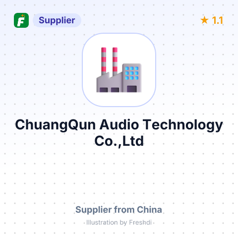 ChuangQun Audio Technology Co.,Ltd – summary card, no photo uploaded yet