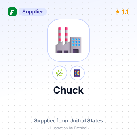 Chuck  – summary card, no photo uploaded yet