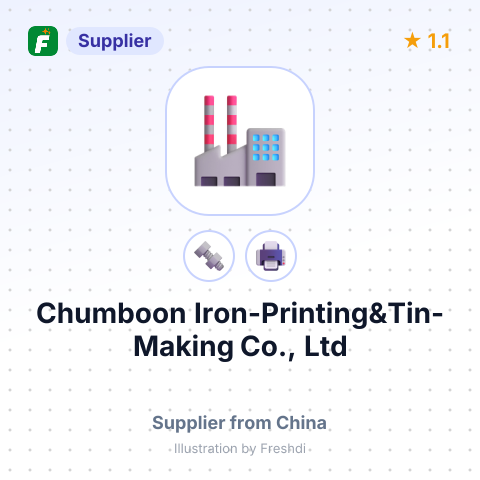 Chumboon Iron-Printing&Tin-Making Co., Ltd – summary card, no photo uploaded yet