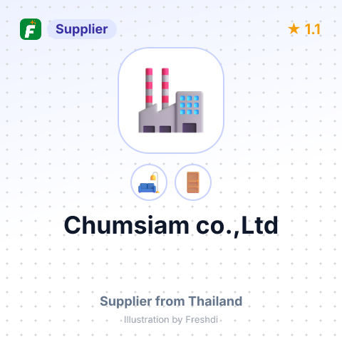 Chumsiam co.,Ltd – summary card, no photo uploaded yet