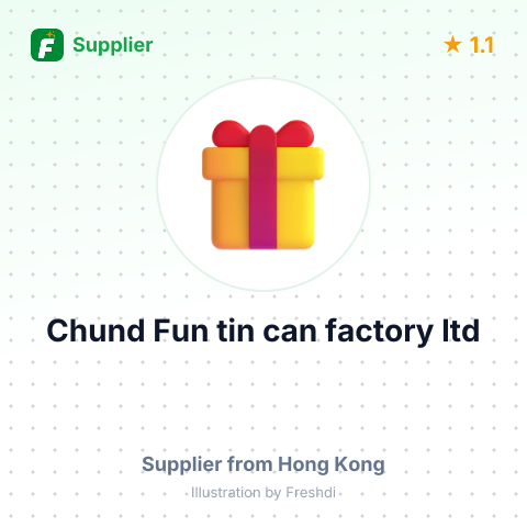 Chund Fun tin can factory ltd – summary card, no photo uploaded yet