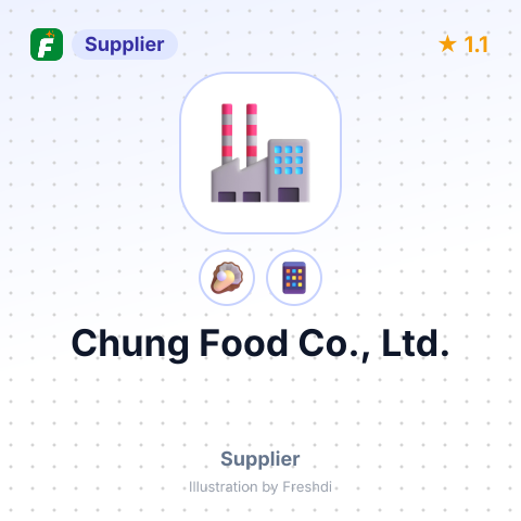 Chung Food Co., Ltd. – summary card, no photo uploaded yet