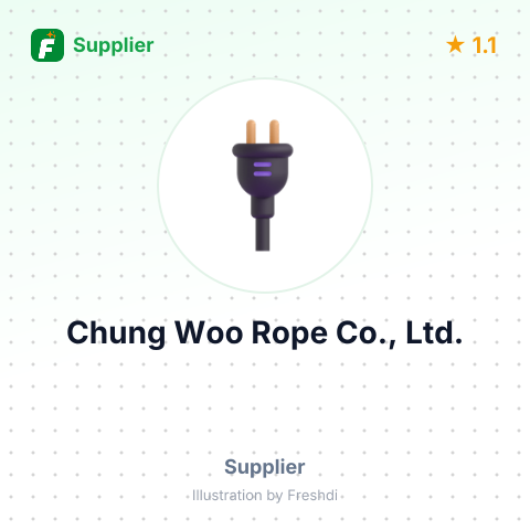 Chung Woo Rope Co., Ltd. – summary card, no photo uploaded yet