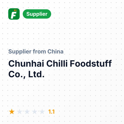 Chunhai Chilli Foodstuff Co., Ltd. – summary card, no photo uploaded yet