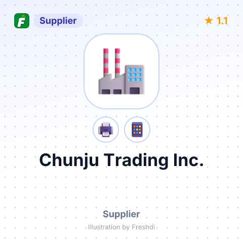 Chunju Trading Inc. – summary card, no photo uploaded yet