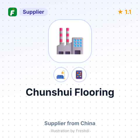 Chunshui Flooring – summary card, no photo uploaded yet