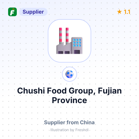 Chushi Food Group, Fujian Province – summary card, no photo uploaded yet