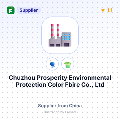 Chuzhou Prosperity Environmental Protection Color Fbire Co., Ltd – summary card, no photo uploaded yet
