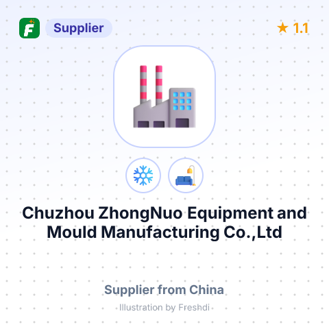 Chuzhou ZhongNuo Equipment and Mould Manufacturing Co.,Ltd – summary card, no photo uploaded yet