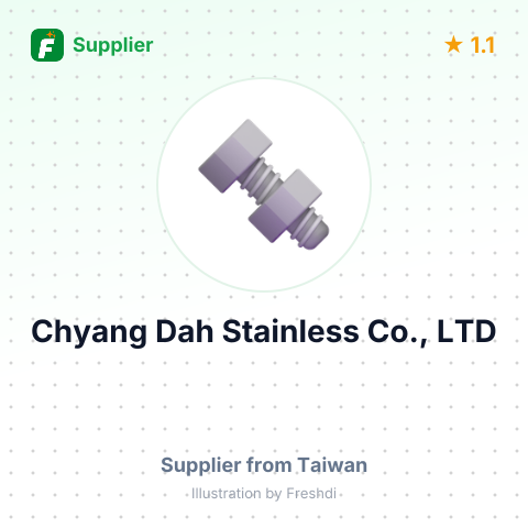 Chyang Dah Stainless Co., LTD – summary card, no photo uploaded yet