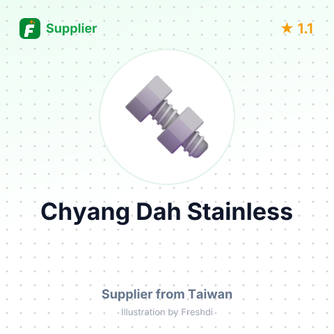 Chyang Dah Stainless – summary card, no photo uploaded yet
