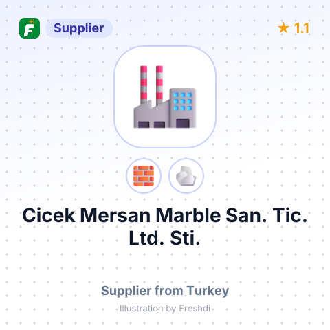 Cicek Mersan Marble San. Tic. Ltd. Sti. – summary card, no photo uploaded yet