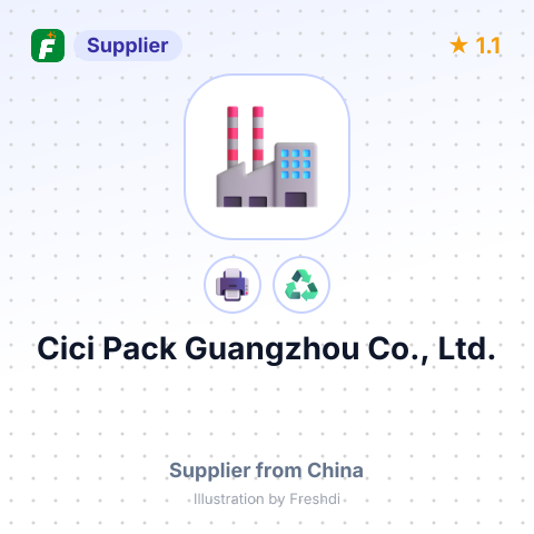 Cici Pack Guangzhou Co., Ltd. – summary card, no photo uploaded yet