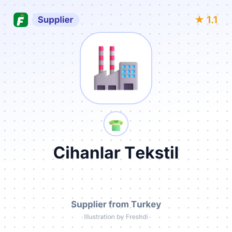 Cihanlar Tekstil – summary card, no photo uploaded yet