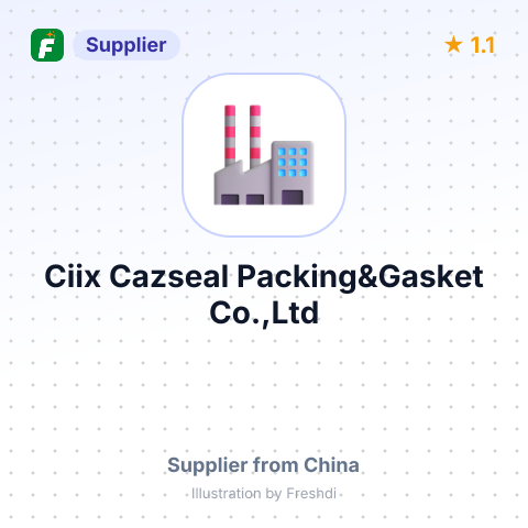 Ciix Cazseal Packing&Gasket Co.,Ltd – summary card, no photo uploaded yet