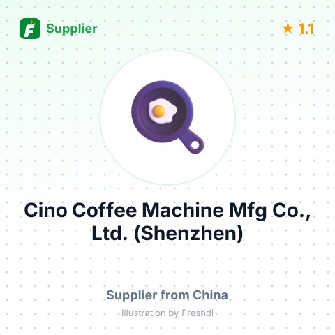 Cino Coffee Machine Mfg Co., Ltd. (Shenzhen) – summary card, no photo uploaded yet