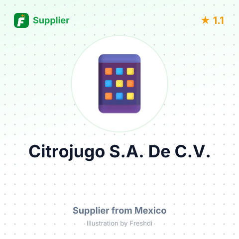 Citrojugo S.A. De C.V.  – summary card, no photo uploaded yet