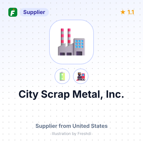 City Scrap Metal, Inc. – summary card, no photo uploaded yet