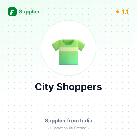 City Shoppers – summary card, no photo uploaded yet