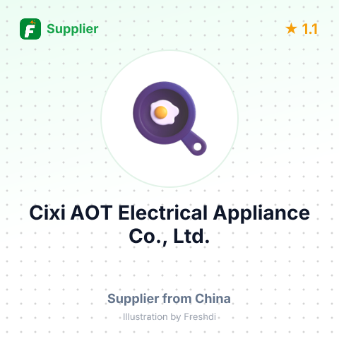 Cixi AOT Electrical Appliance Co., Ltd. – summary card, no photo uploaded yet