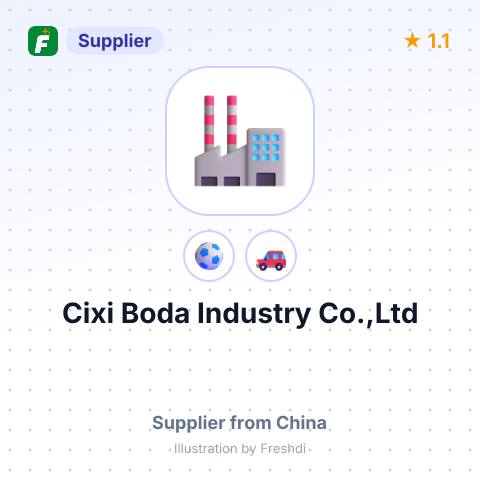 Cixi Boda Industry Co.,Ltd – summary card, no photo uploaded yet