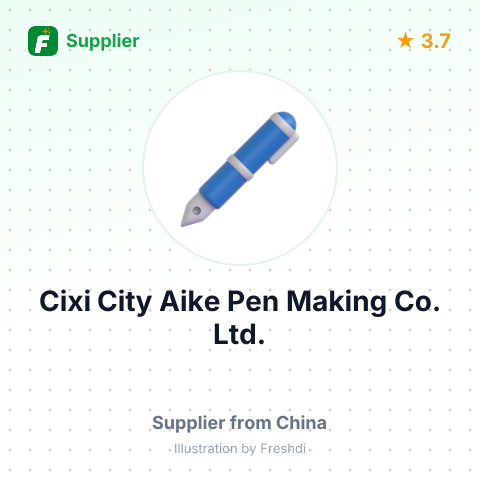 Cixi City Aike Pen Making Co., Ltd. – summary card, no photo uploaded yet