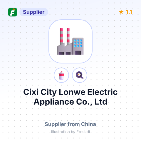 Cixi City Lonwe Electric Appliance Co., Ltd – summary card, no photo uploaded yet