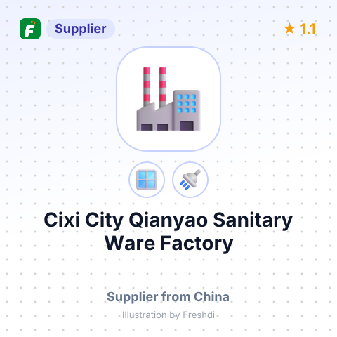 Cixi City Qianyao Sanitary Ware Factory – summary card, no photo uploaded yet